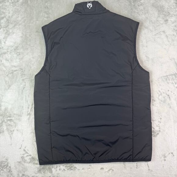 Greyson Black Quilted Bomber Vest - Picture 4 of 7